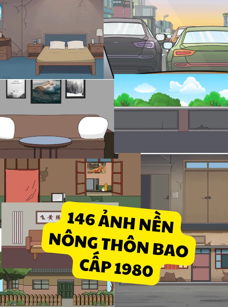 146 Ảnh Nền Bao Cấp Nông Thôn, Thị Trấn Nhỏ Trong Hoạt Hình Tái Sinh Năm 1980, 1990, 2000